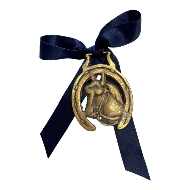 Vintage English Horse Brass Ornament Chairish
