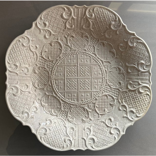 Large 18th Century English George II Salt Glaze Charger or Round Platter Circa 1745 For Sale In New York - Image 6 of 9