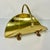 American Mid-Century Arts & Crafts Americana Federal Brass & Bronze Paw Footed Firewood Holder For Sale - Image 3 of 11