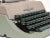 Metal Mid-Century Jewell Underwood Typewriter in Green For Sale - Image 7 of 12