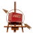 Vintage Figural Coca-Cola Cooler Directional Arrow Sign For Sale