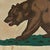 Large Genuine Vintage Cotton California Republic Bear Flag For Sale - Image 4 of 7