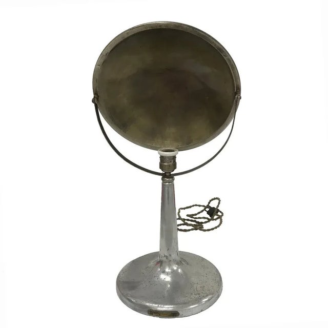 Mid-Century Italian Adjustable Table Lamp by Gardoncini for Zerowatt, 1940s For Sale - Image 10 of 18