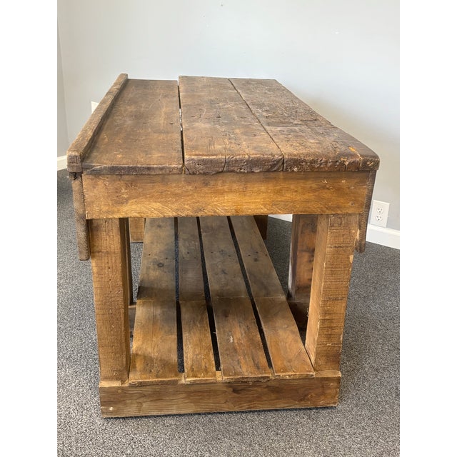 Antique English Workbench For Sale - Image 11 of 11