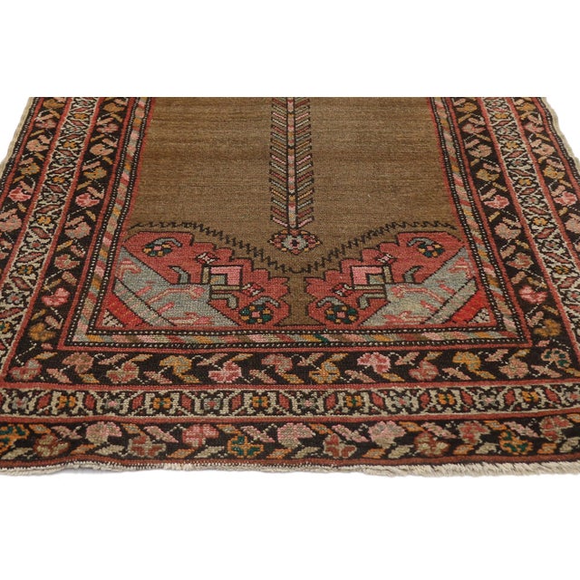 Late 19th Century Persian Malayer Rug, 03'02 X 12'11 For Sale - Image 4 of 11