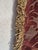 1980s Pair of Vintage Feather-Filled Damask Chair Cushions With Fringe Trim For Sale - Image 5 of 7