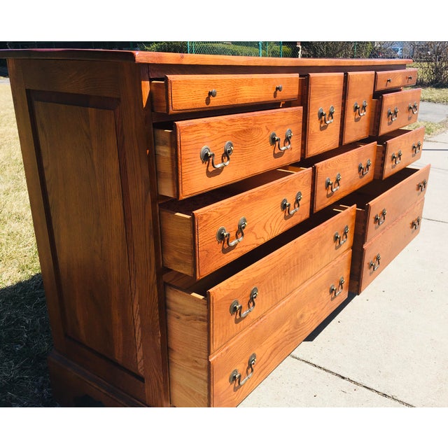 Keller Furniture Oak Chest of Drawers Chairish