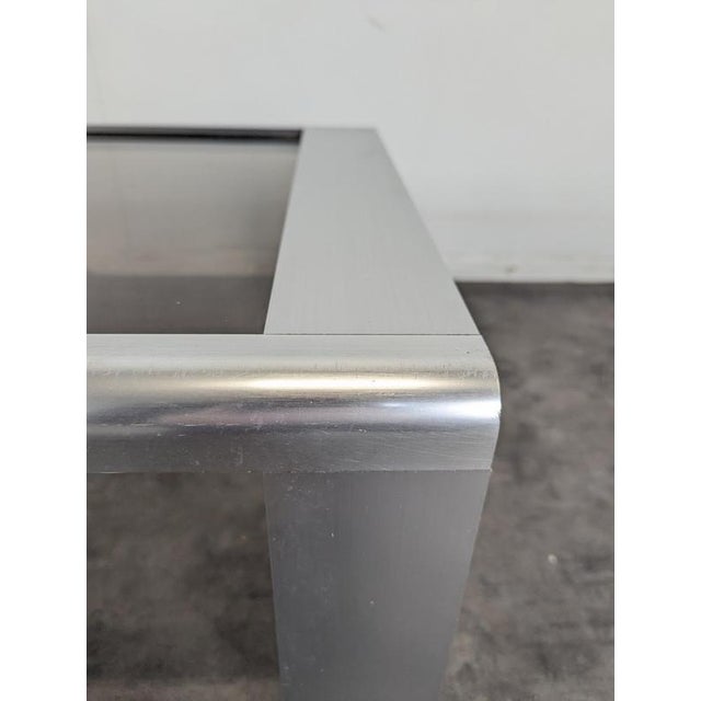 Contemporary Vintage Space Age Coffee Table in Chrome, 1970s For Sale - Image 3 of 7