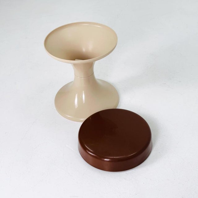 Space Age Stool from Emsa West Germany, 1980s For Sale - Image 4 of 11