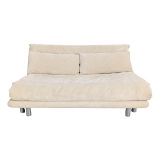 Multy Sofa Bed in Suede and Beige from Ligne Roset For Sale