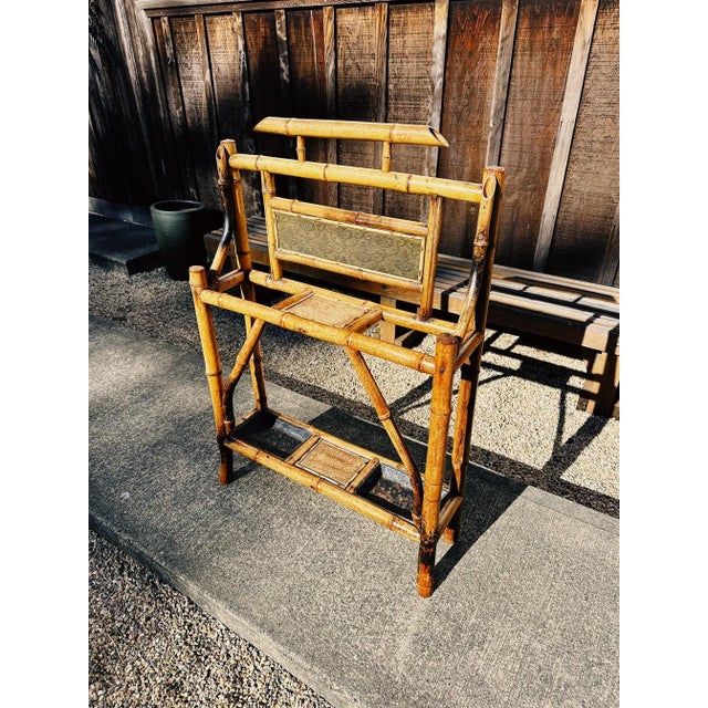 c.1880 Tiger Bamboo Umbrella Stand Aesthetic Movement For Sale - Image 12 of 13