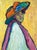 Figurative Gabriele Münter Portrait of Marianne Von Werefkin Official Exhibition Poster For Sale - Image 3 of 3