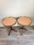 French Louis XV Style Pink Marble Gallery Topped Tripod Tables, 1920s, Set of 2 For Sale - Image 9 of 11