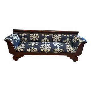 Early 19th Century American Empire Sofa For Sale
