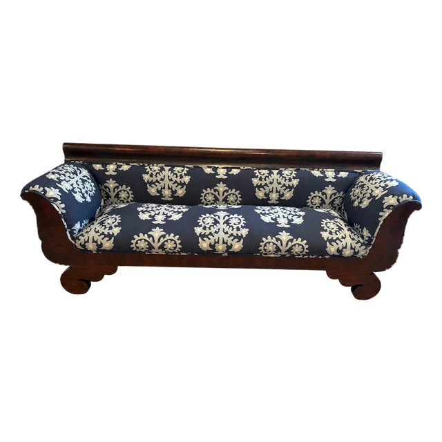 Early 19th Century American Empire Sofa For Sale