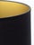 Vintage Jasba Cortina Black and White Crackle Ceramic Table Lamp, New Black Linen Lampshade For Sale - Image 9 of 17