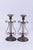 Traditional 1980s Pair of Mottahedeh Brass Colonial Williamsburg Lyre Candlesticks For Sale - Image 3 of 14
