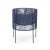 Blue Caribe Chic Dining Chairs by Sebastian Herkner, Set of 4 For Sale - Image 6 of 10