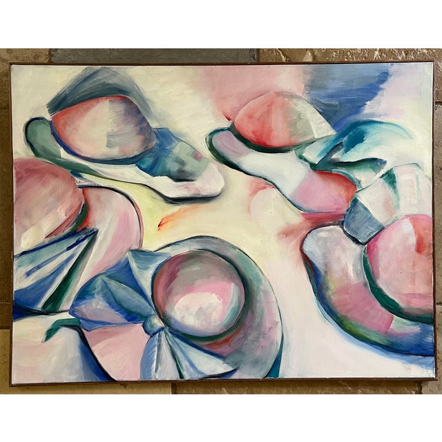 Large Modern Oil Painting by Joan Corrigan For Sale - Image 4 of 15