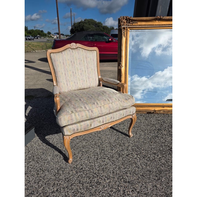 Louis XV Fauteuil Style Armchair For Sale - Image 9 of 11