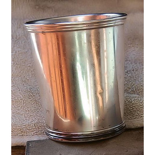 1950s Sterling Silver Mint Julep Cup For Sale - Image 4 of 6