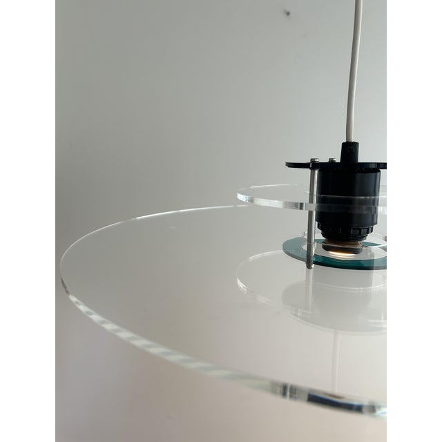 1980s Space Pendant Lamp from Design Light, 1980s For Sale - Image 5 of 14