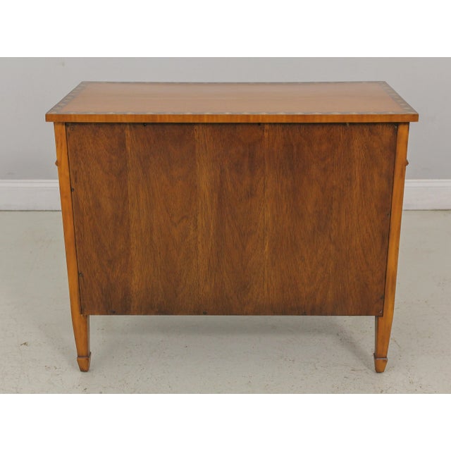 Maitland Smith Adams Paint Decorated Satinwood Chest For Sale - Image 11 of 13