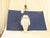 This Neoclassical style continental porcelain lamp uses two Edison base bulbs up to 100 Watts each.