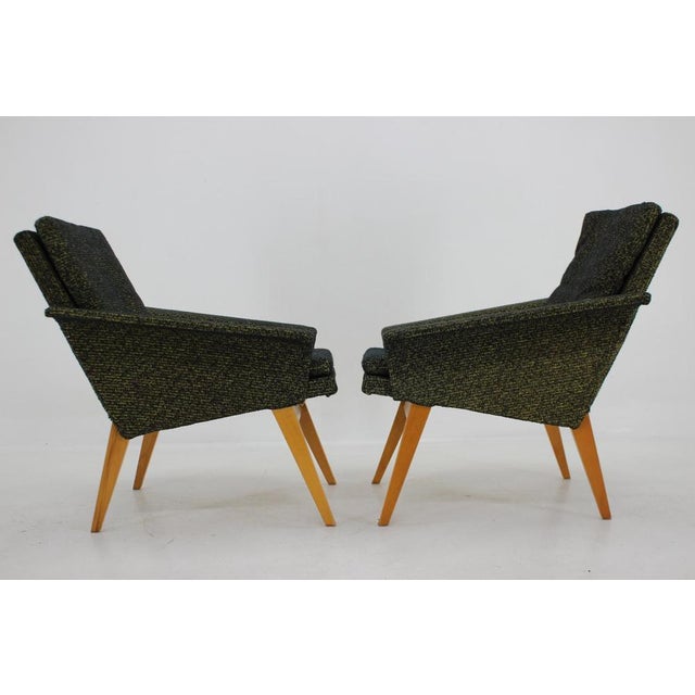 Set of Armchairs, Czechoslovakia, 1960s For Sale - Image 6 of 17