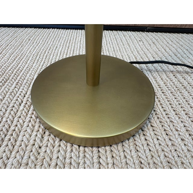 Rh Métier Task Floor Lamp Lacquered Burnished Brass | Adjustable Swing Arm | Dimmable Task Lighting For Sale - Image 16 of 18