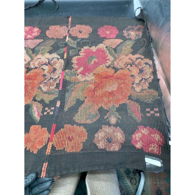 Authentic Handwoven Mayan Huipil Panel For Sale - Image 4 of 17