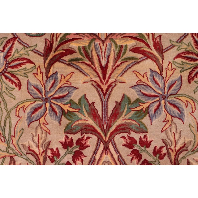 1990s International Pak-Persian Taupe/Gray Wool Rug - 9'1'' X 12'6'' For Sale - Image 5 of 9