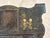 19th Century Antique 19th Century Black Lacquer Chinoiserie Inkstand With Cut Glass Inkwell For Sale - Image 5 of 18