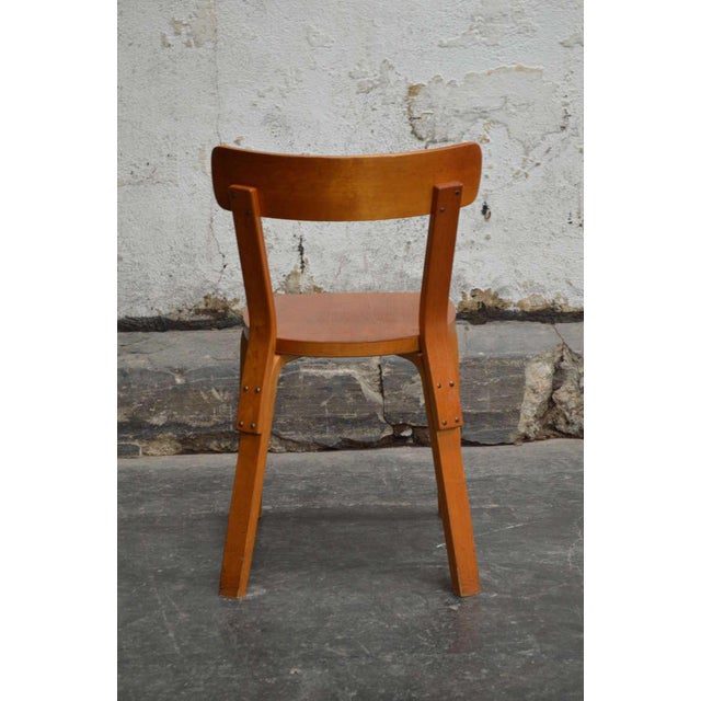 Alvar Aalto Model 69 Bentwood Side Chair For Sale In Atlanta - Image 6 of 10