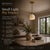Minimalist Dome Pendant Light, Brass Kitchen Island Lighting, Modern Ceiling Hanging Lamp, Brass Pendant Fixture, E26 E27 Custom Drop Light For Sale - Image 9 of 11