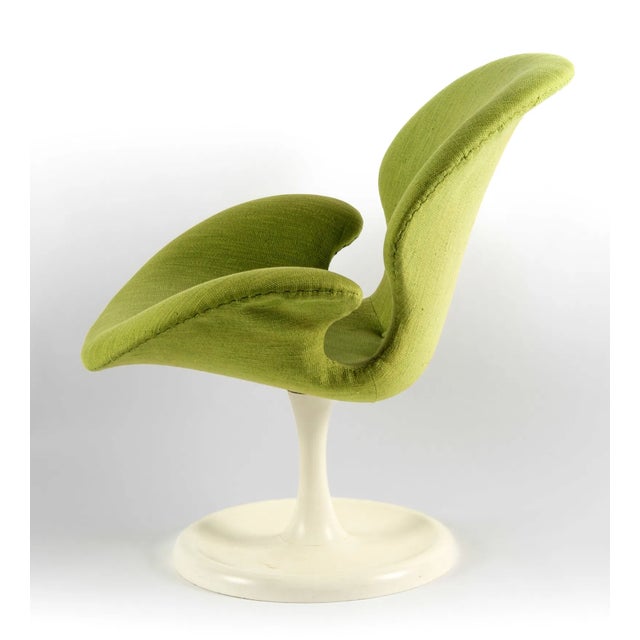 France & Son 1960s Aage Egeriis 'Orchidee' Swivel Armchair Vintage Danish Mid Century Modern For Sale - Image 4 of 9