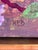 A vibrant original floral mixed-media painting and collage by Virginia artist Roberta Pruett Beasley, signed RPB and...