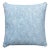 The House of Scalamandré Flurry Pillow, Ciel For Sale