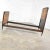 19th Century Antique French Carved Walnut and Upholstered Twin Bed With Asian Figural Fabric For Sale - Image 5 of 12