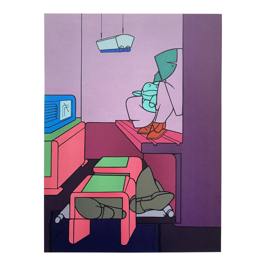 Derrière le Miroir Valerio Adami valerio-adami-vintage-1970-