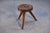 Mid-Century Modern Gouge-Carved Stool, 1960s For Sale - Image 3 of 7