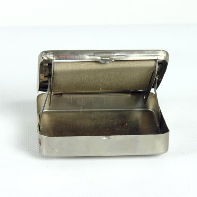 Czechoslovakian Metal Cigarette Dispenser, 1950s For Sale - Image 6 of 8