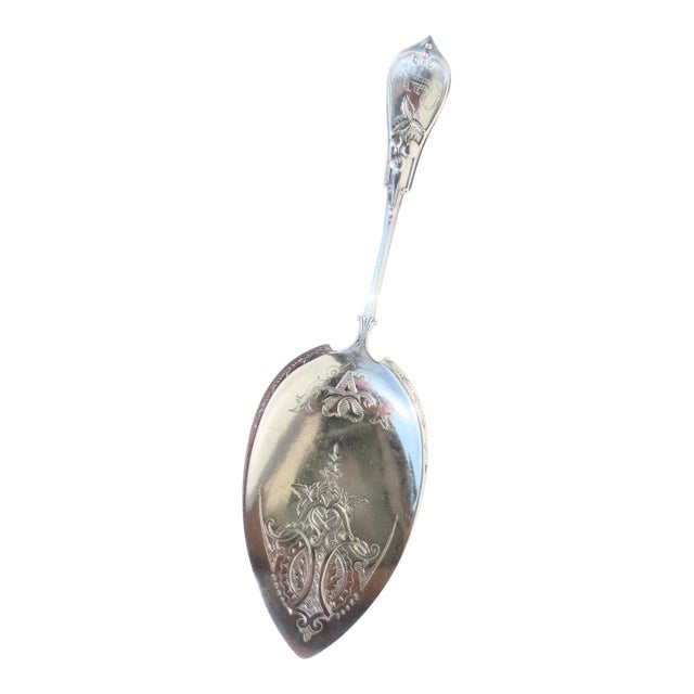 Sterling Silver Cake Server Circa 1900 For Sale