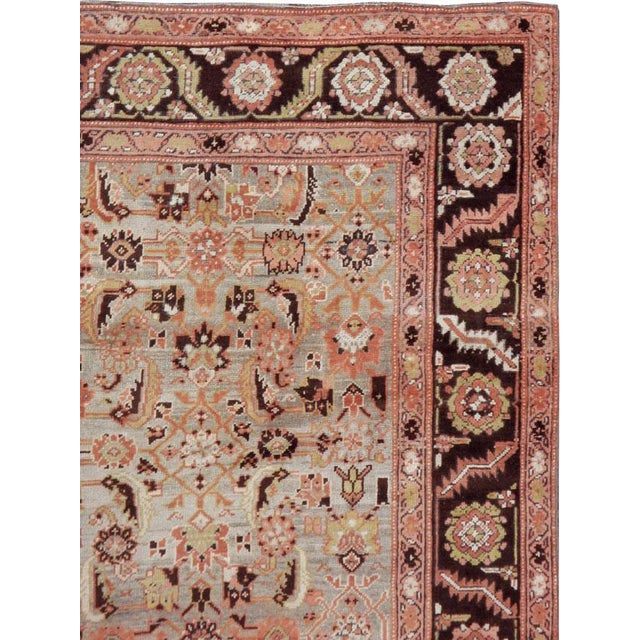 An antique Caucasian Karabagh carpet. From the ‘Bakshayesh’ antique period of Heriz district weaving, this wool warp long...