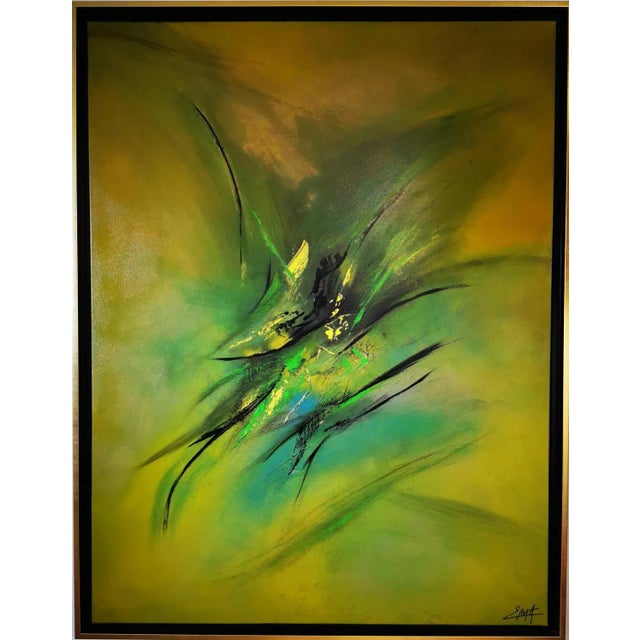 Elodie Dollat, Bahiragata, 2018, Acrylic on Canvas For Sale - Image 4 of 4