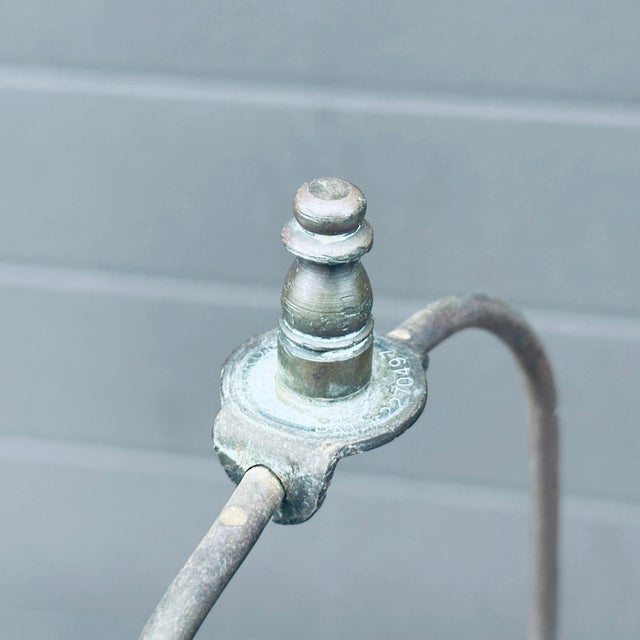 Vintage Ace King Queen Poker Playing Cards Game Room Table Lamp For Sale - Image 11 of 12