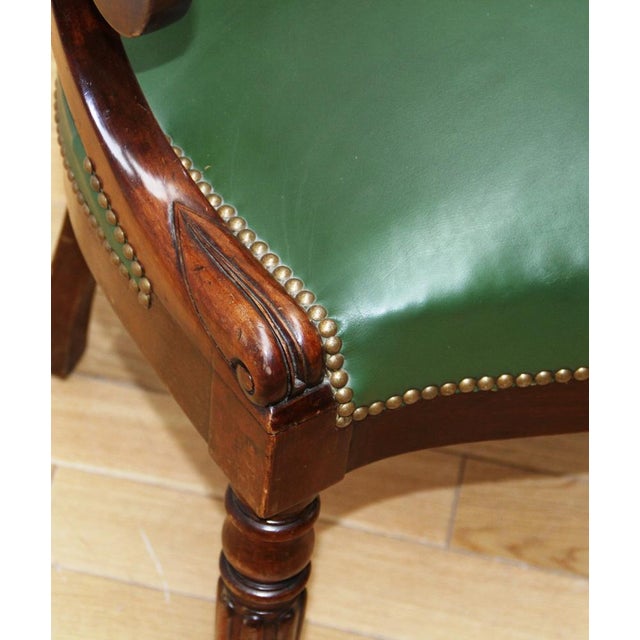 Vintage Napoleon III Style Armchair For Sale - Image 4 of 9