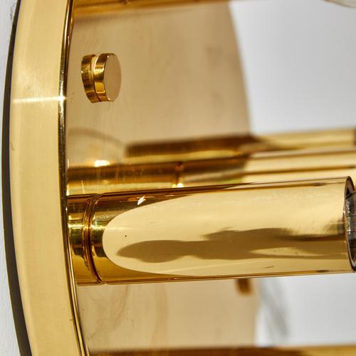 Brass Wall Lamp from Sölken Leuchten, 1970s For Sale - Image 11 of 13