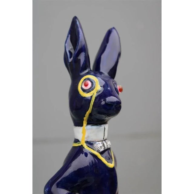 Italian Blue Cobalto Ceramic, 1960s, in Very Good conditions. Designed 1960 to 1969