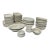 1960s Mid-Century Modern White Ironstone Restaurant-Ware - Collection of 29 Pieces For Sale